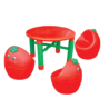 Conjunto Mesa e Banquetas Frutas