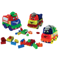 Kit Amiguinhos Truck 6 carrinhos