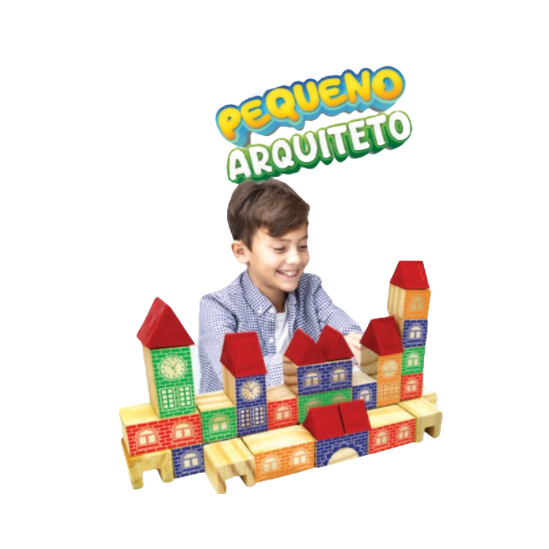 Kit Pequeno arquiteto 1000 peças Kit Pequeno arquiteto 1000 peças