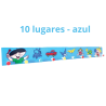 Penduradores de Mochila Com 10 e 12 Lugares