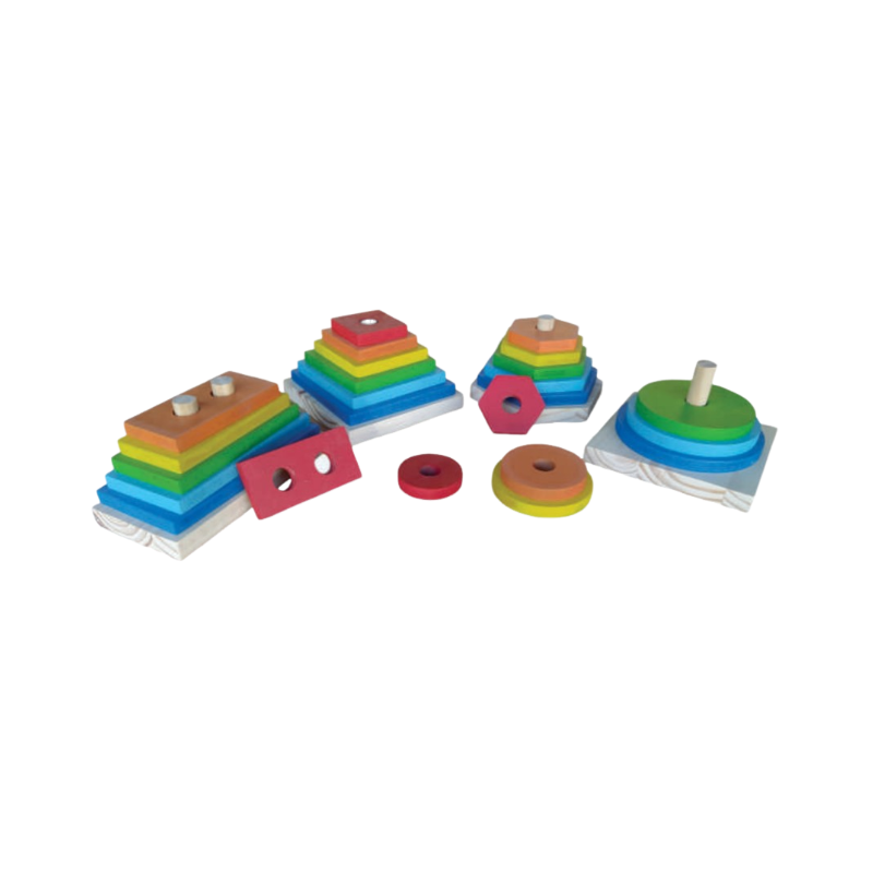Kit Formas Geométricas c/ 4 peças Kit Formas Geométricas c/ 4 peças