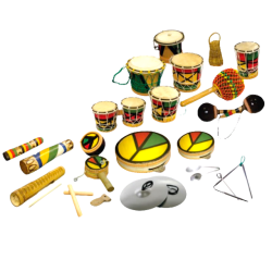 Kit Percussão 22 Instrumentos