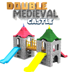 Playground Double Medieval Castle