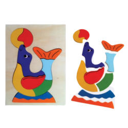 Quebra Cabeça Liso Foca
