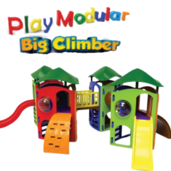 Play Modular Big Climber IV Com ou sem Telhados Playground