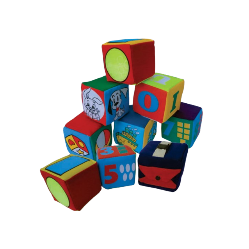 Kit Cubinhos com 10 Peças Kit Cubinhos com 10 Peças