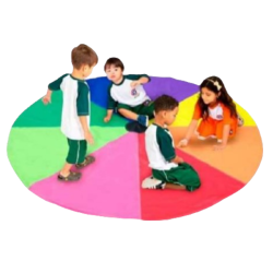 Tapetão Pizza Arco-Íris Montessori