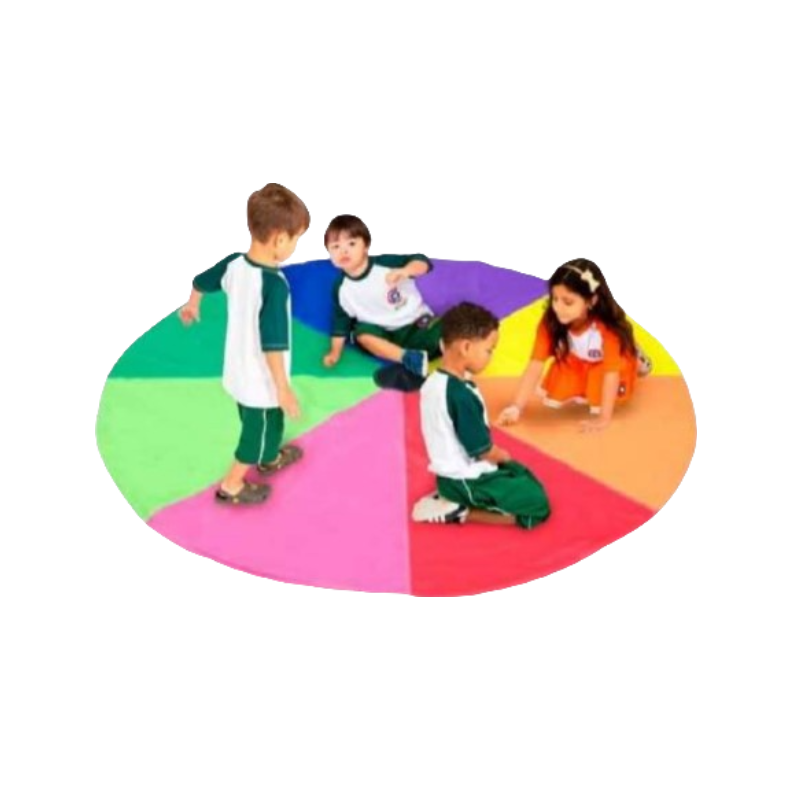 Tapetão Pizza Arco-Íris Montessori Tapetão Pizza Arco-Íris Montessori