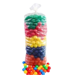 Saco de bolinhas 500 unidades