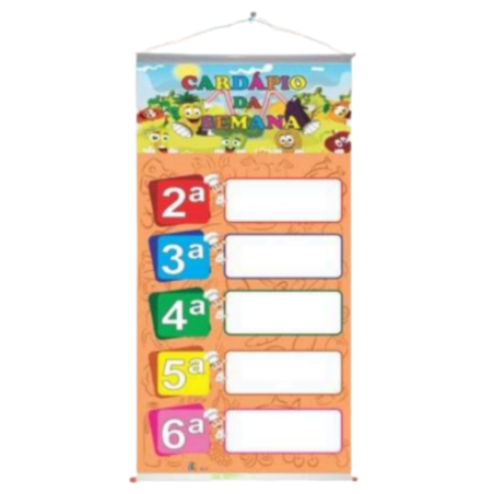 Painel Cardápio da Semana