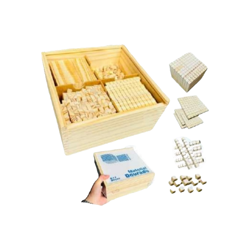 Material Dourado do Professor 611 peças Material Dourado do Professor 611 peças