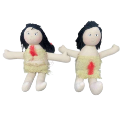 Kit Educacional Casal Indígena